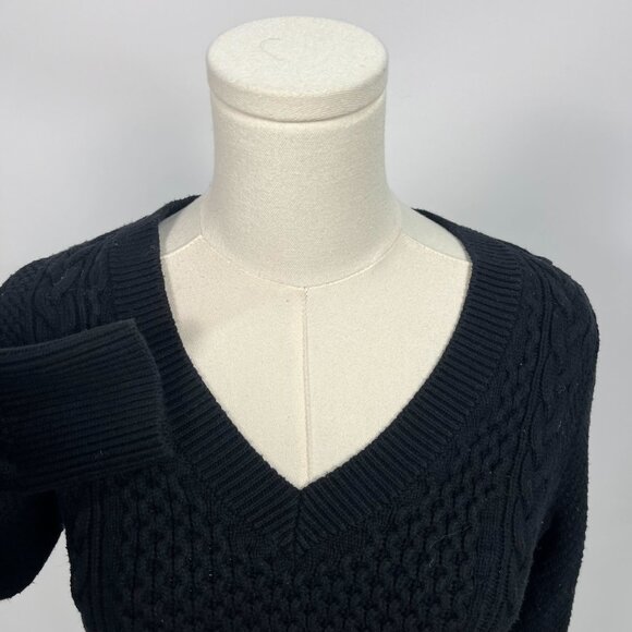 🖤 Chic & Cozy Banana Republic Black Sweater - Size S 🖤 - Picture 3 of 5